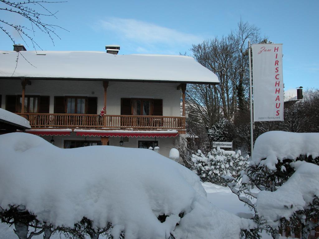 Hotel-Restaurant Zum Hirschhaus Ruhpolding Exteriör bild